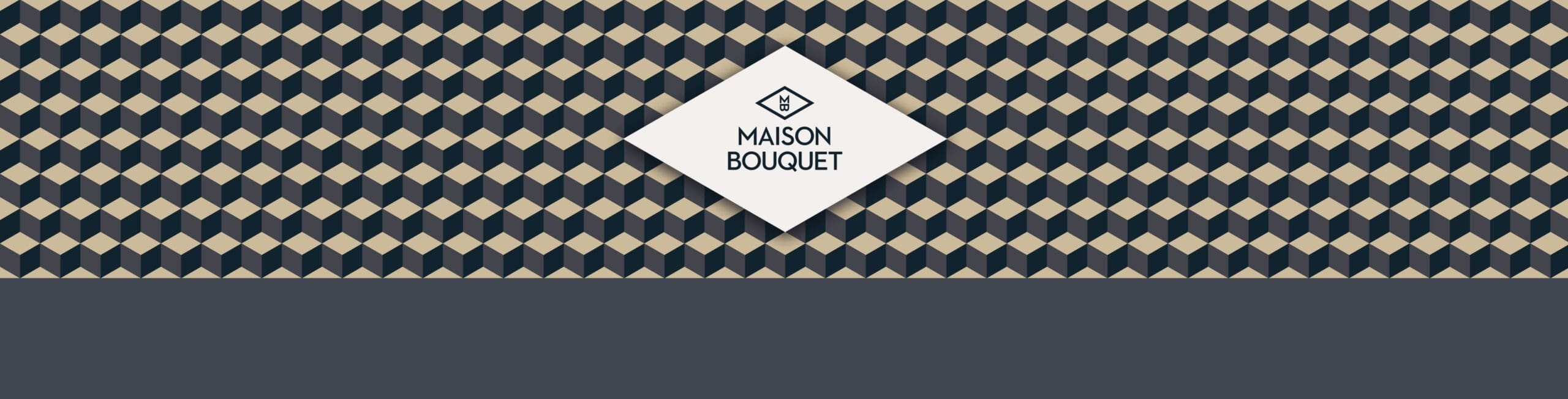 maison bouquet vikiu design logo frise